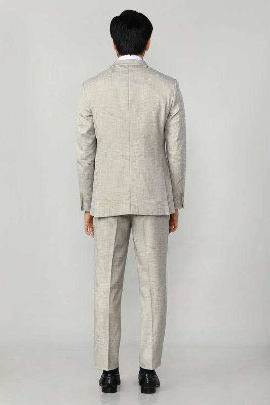 Ash Gray 2 Piece Suit