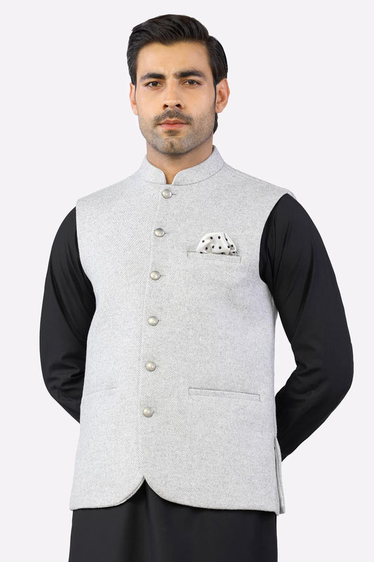 Ash Gray Waistcoat