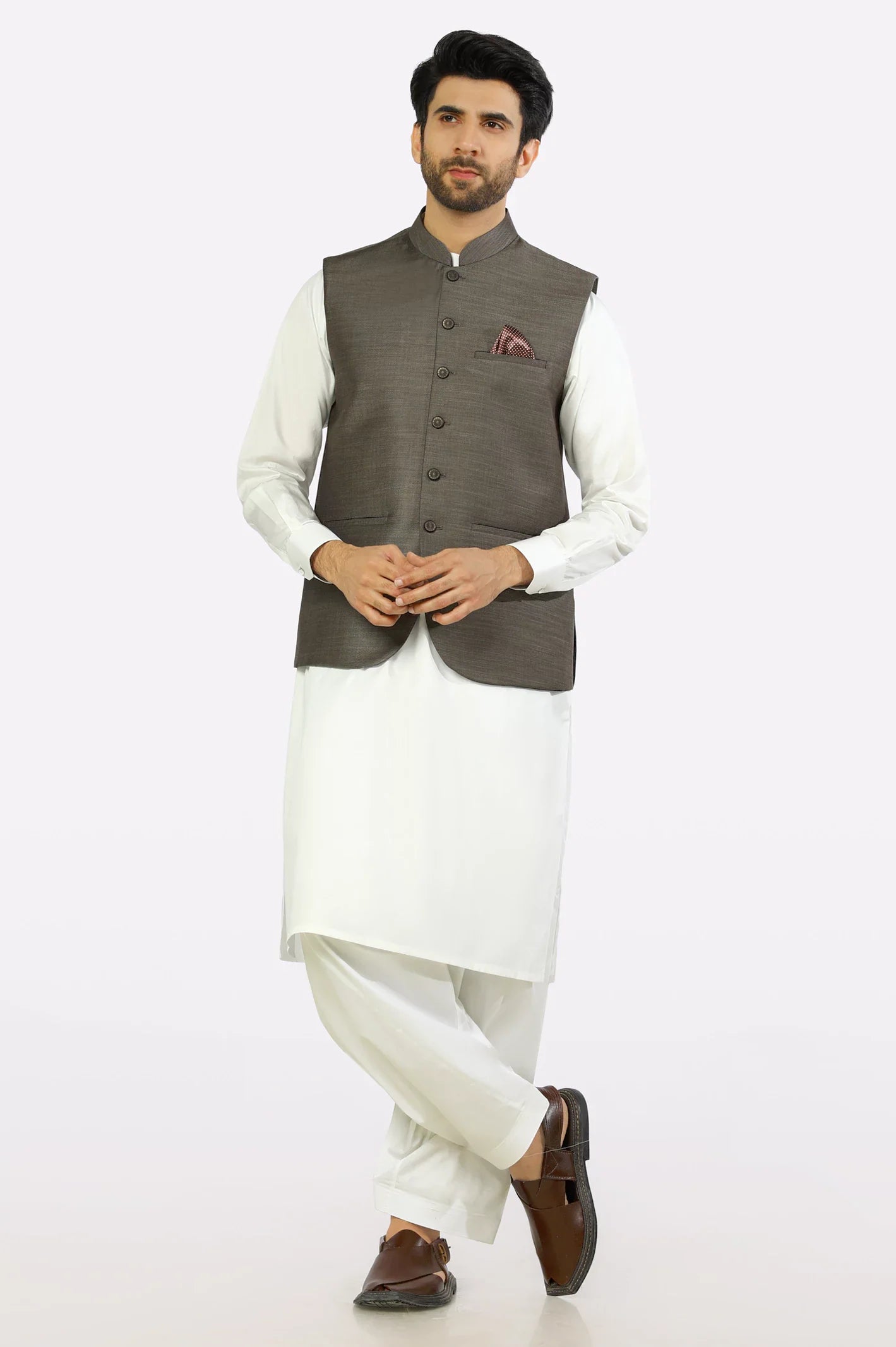 Dark Gray Waistcoat