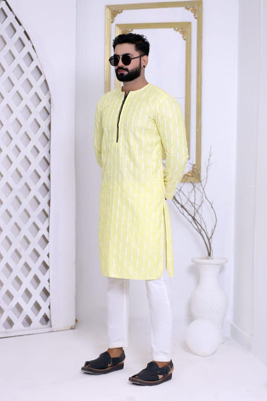 Lemon Summer Kurta