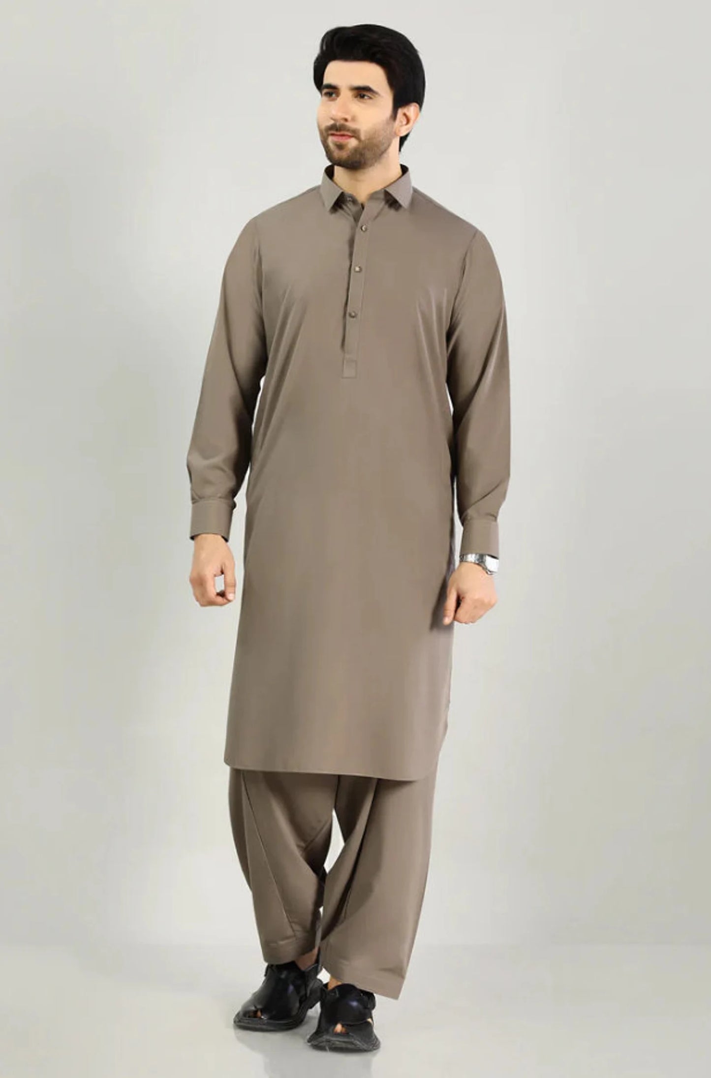 Plain Men's Shalwar Kameez | Classic & Simple Designs